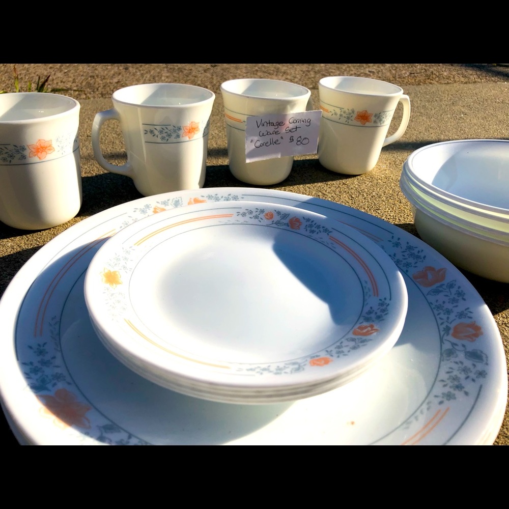 Vintage Corelle Corning Ware Set